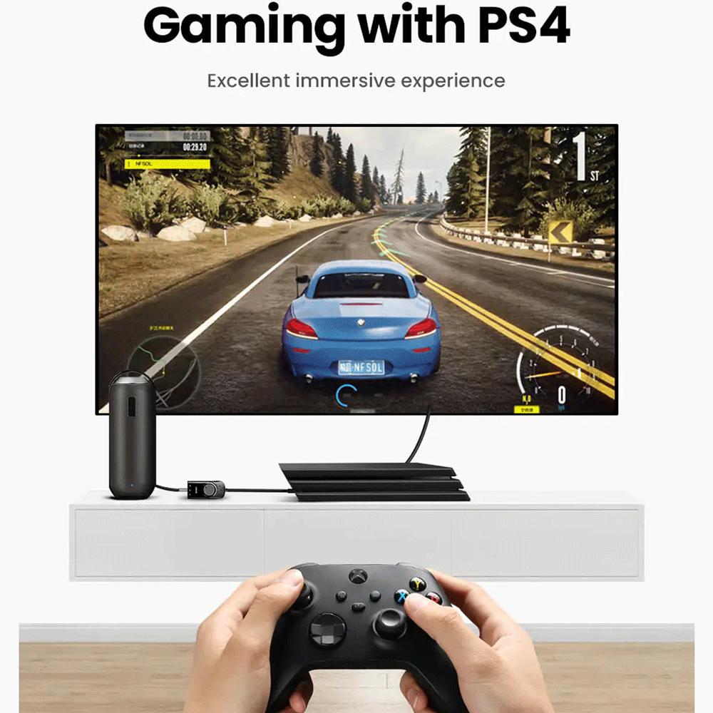 کارت صدا اکسترنال USB به جک 3.5 میلیمتر یوگرین با کابل 15 سانتیمتری CM129 40964