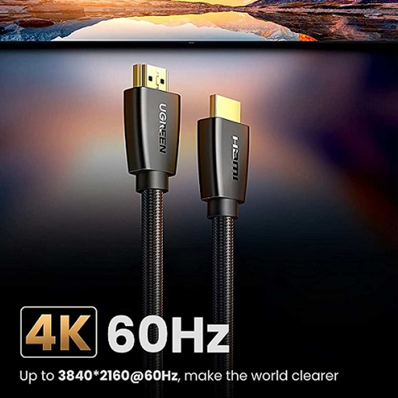 کابل HDMI به HDMI دو متری یوگرین HD118 40410