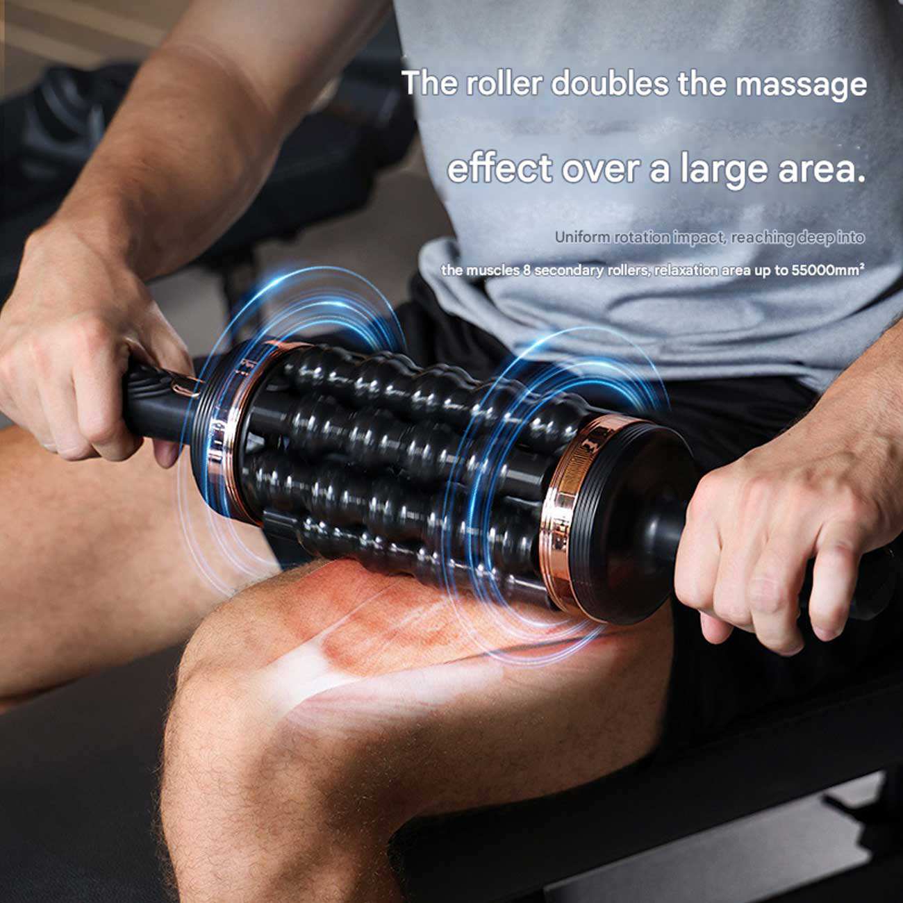 ماساژور بدن غلتکی خانگی شارژی چندمنظوره KB-RM03