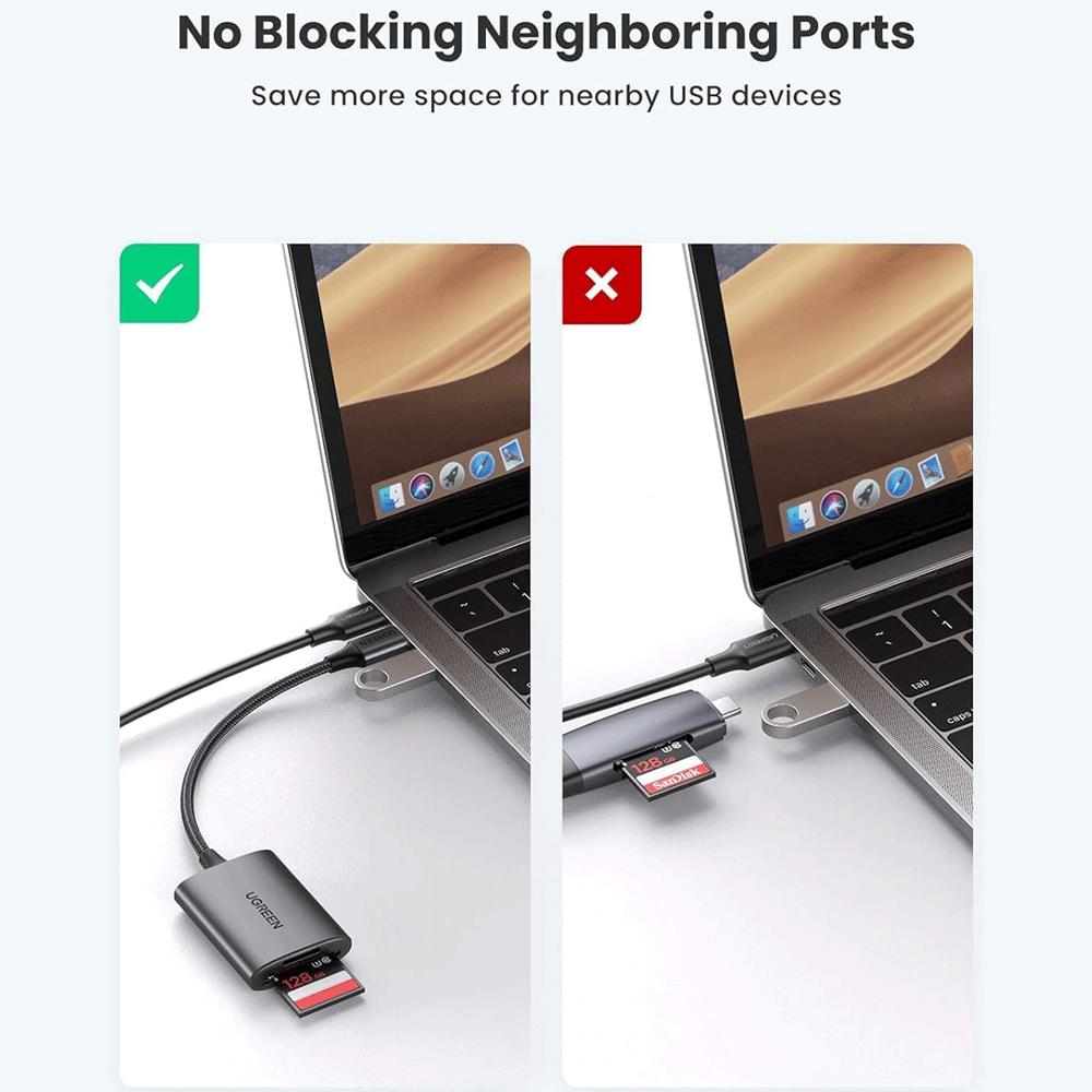 کارتخوان تایپ سی آلومینیومی یوگرین CM401 80888