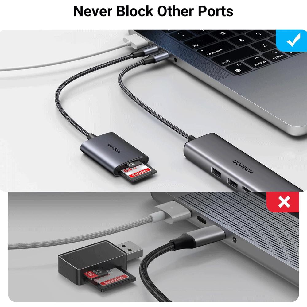 کارتخوان تایپ سی آلومینیومی یوگرین CM401 80888