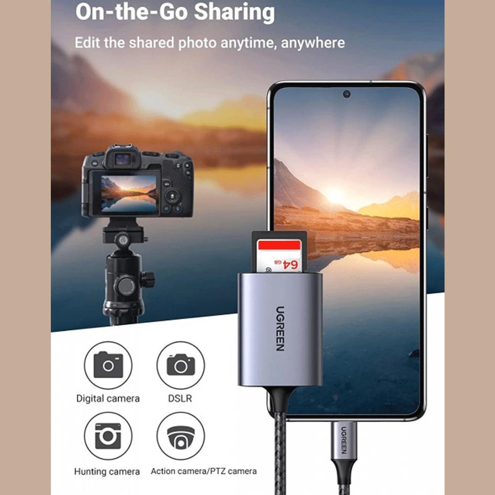 کارتخوان تایپ سی آلومینیومی یوگرین CM401 80888