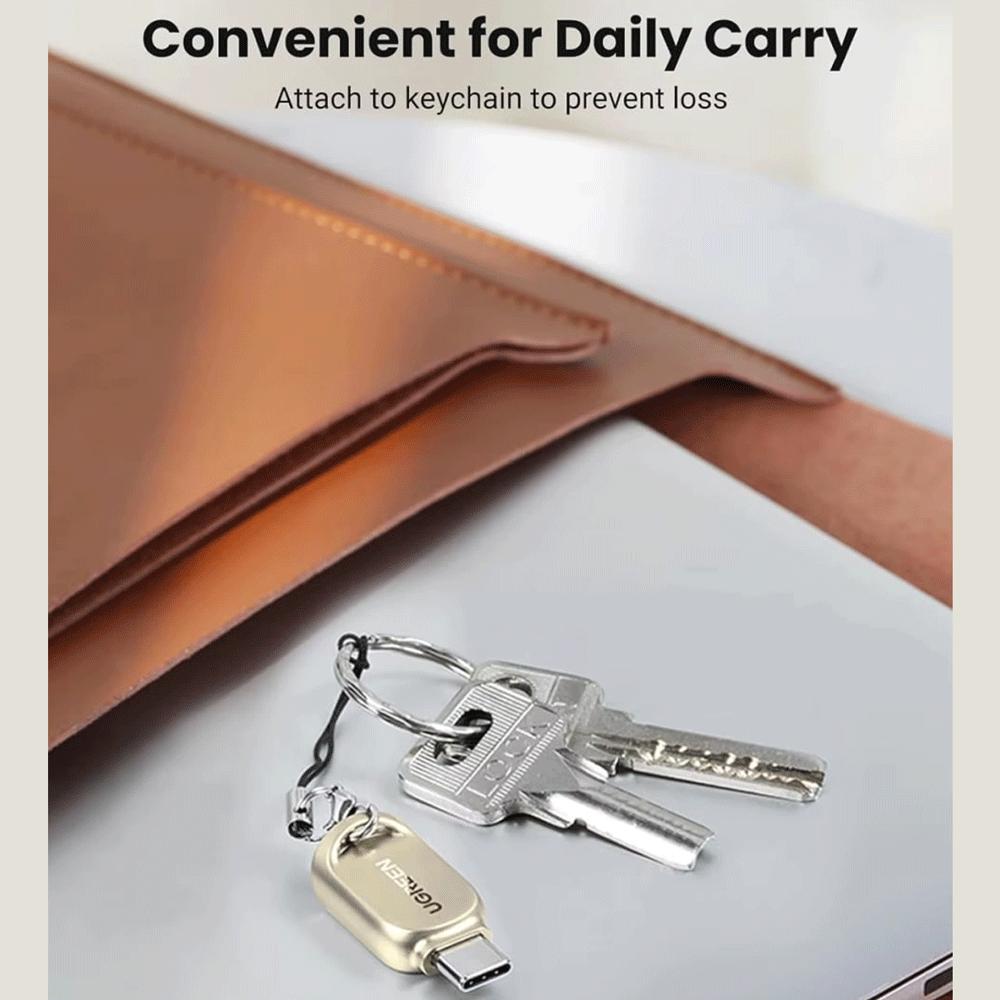 مبدل Type-C به کارت خوان MicroSD یوگرین CM331