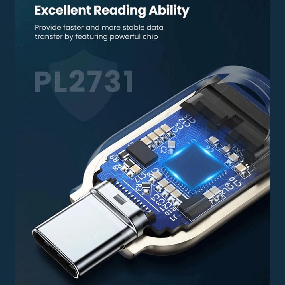 مبدل Type-C به کارت خوان MicroSD یوگرین CM331