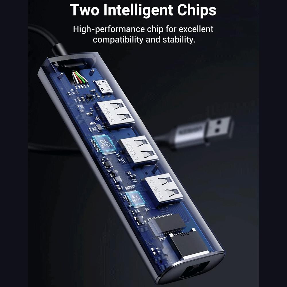 هاب یو اس بی 5 پورت یوگرین CM266 60812