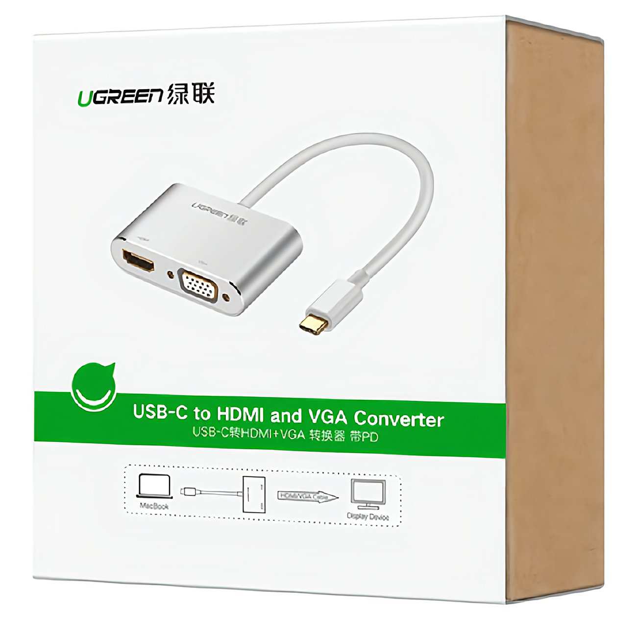 مبدل تایپ سی به HDMI و ویجیای یوگرین MM123 30843