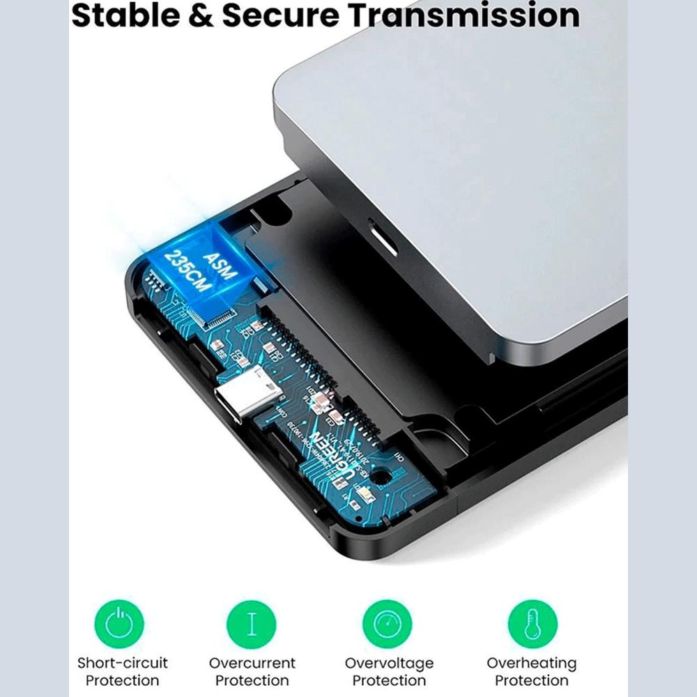 باکس هارد 2.5 اینچ SATA به USB یوگرین CM300 70498