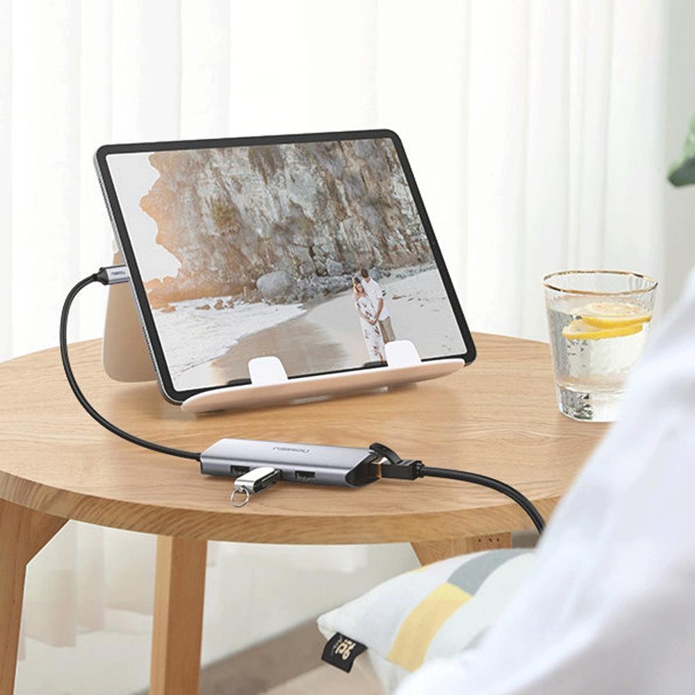 هاب تایپ سی 4 پورت یوگرین CM252 60718