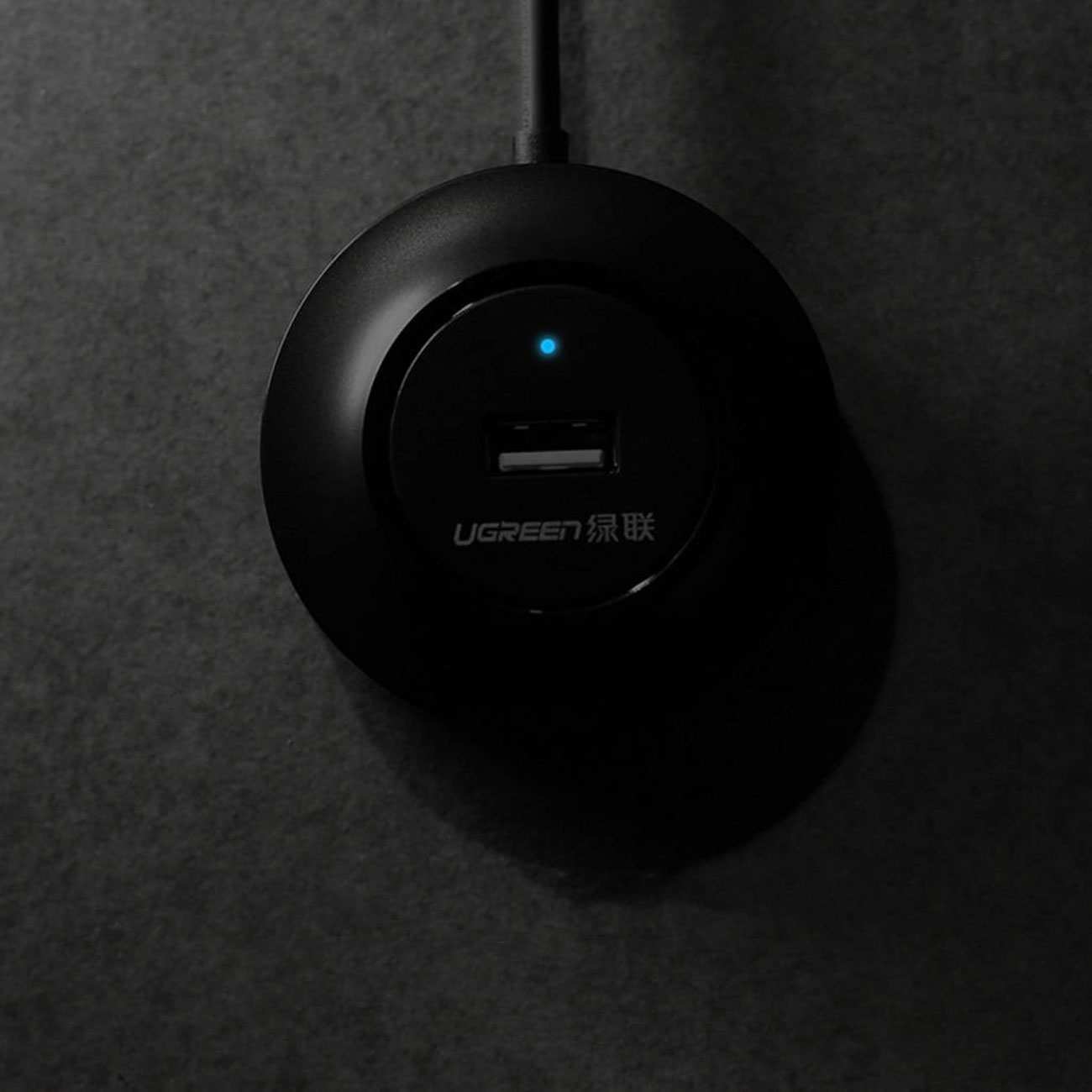 هاب یو اس بی 4 پورت یک متر یوگرین CR106