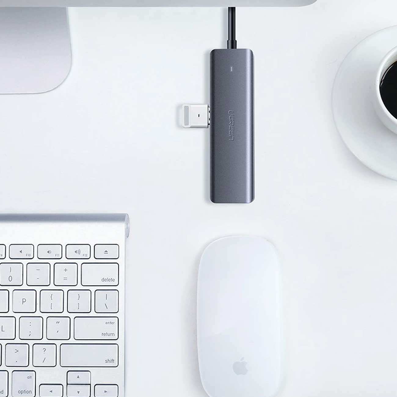 هاب تایپ سی 4 پورت یوگرین CM219 70336