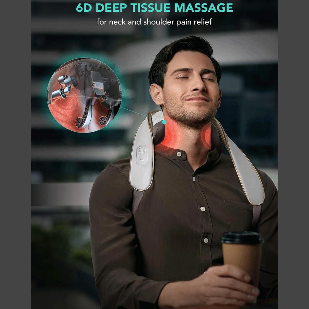 ماساژور شانه و گردن حرارتی قابل حمل چندکاره اسکاجی H5 MINI