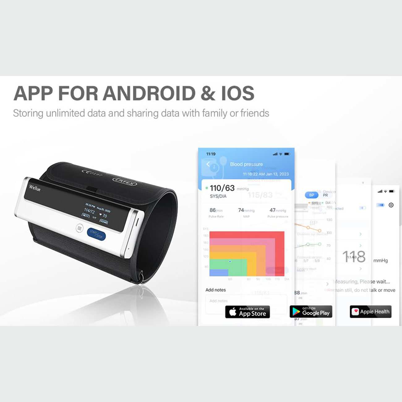 دستگاه فشار خون هوشمند ARMFIT BP2A