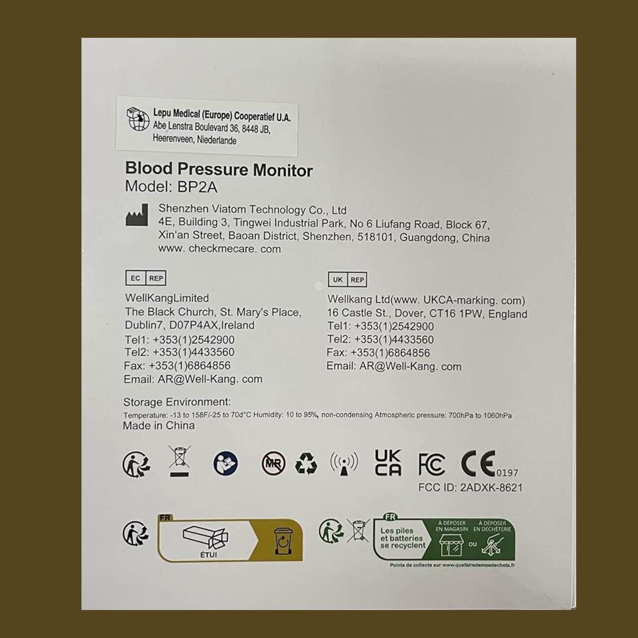 دستگاه فشار خون هوشمند ARMFIT BP2A