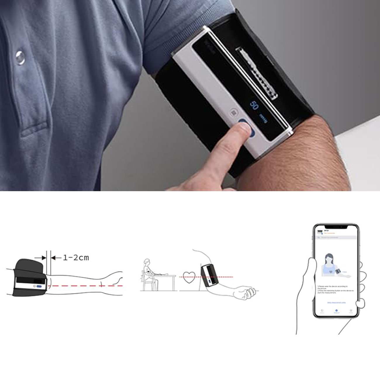 دستگاه فشار خون هوشمند ARMFIT BP2A