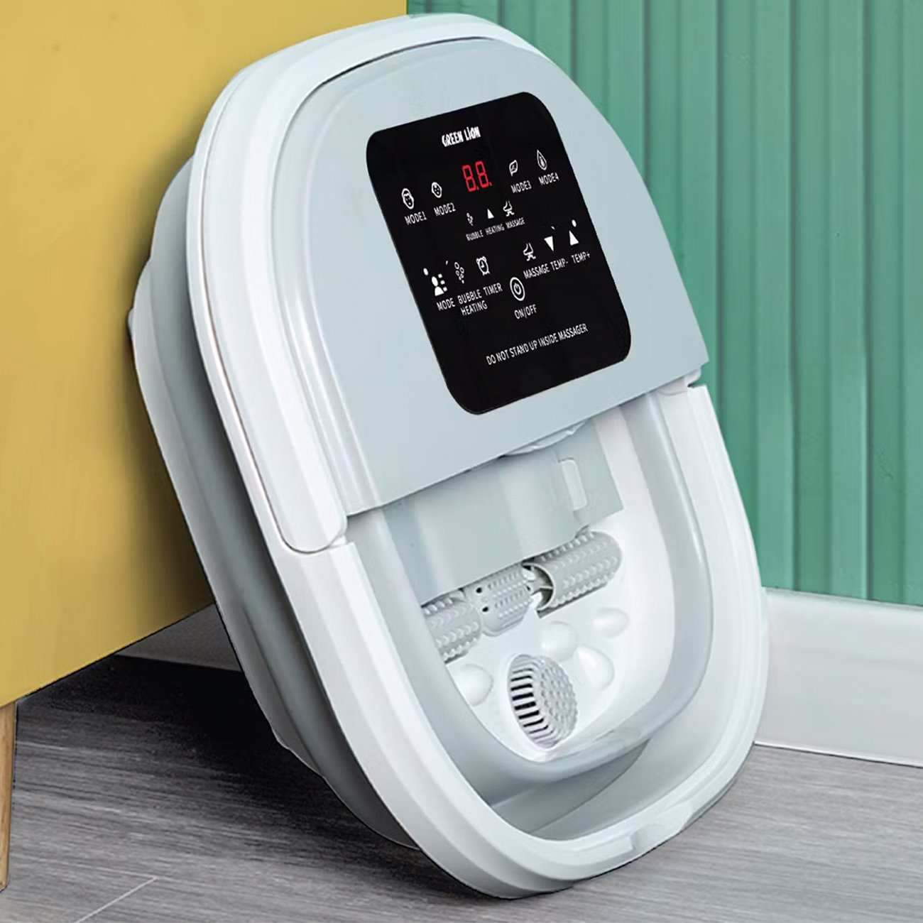 ماساژور و حمام پای تاشو گرین لاین GNFLDFTBTMWH