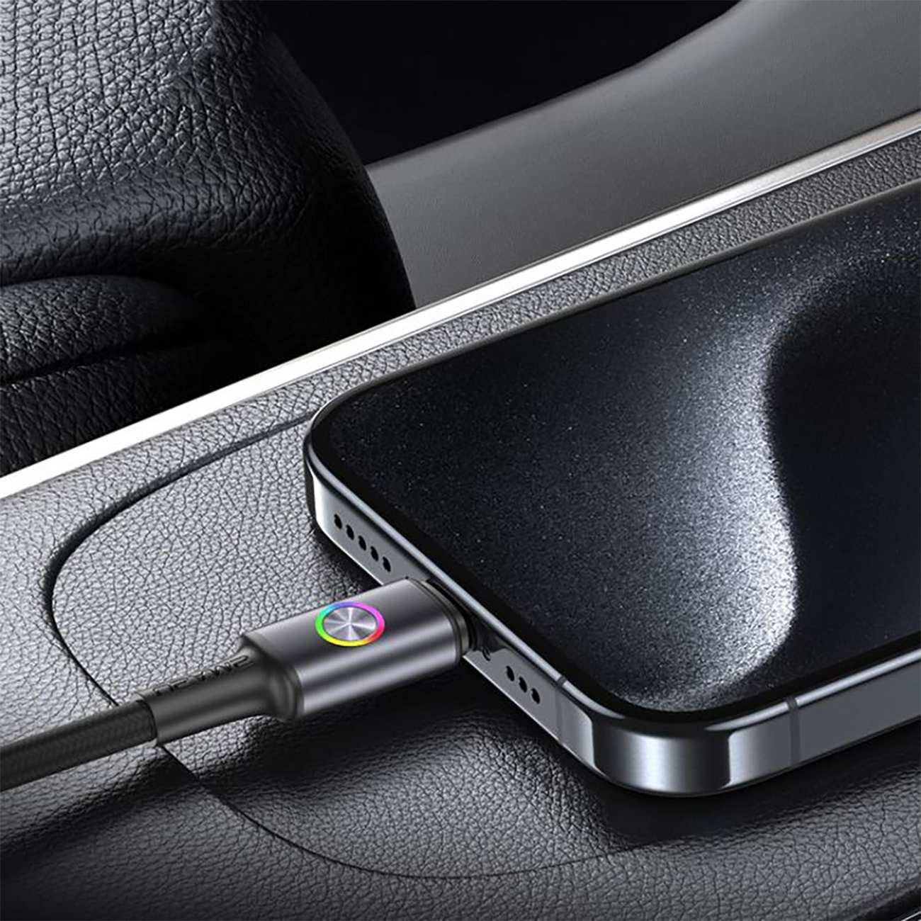 کابل آیفونی فست شارژ Type-C به لایتنینگ 30 وات 1.2 متری یوسامز SJ753