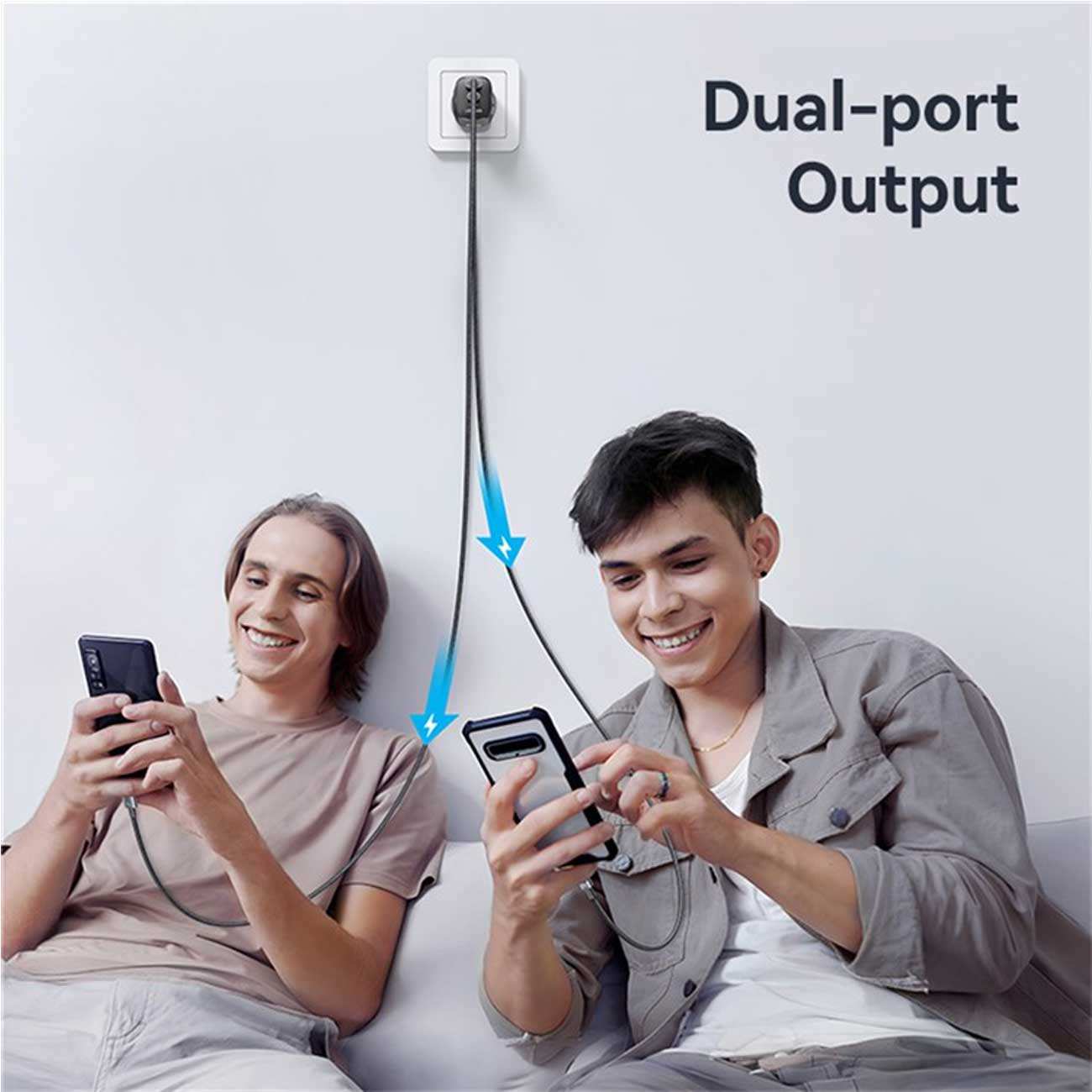 شارژر دیواری تایپ سی 20 وات و یو اس بی 18 وات و شارژر اپلواچ یوسامز CC293 T67