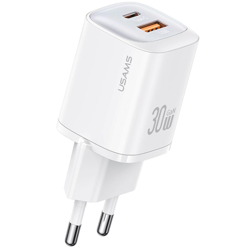 شارژر دیواری تایپ سی و یو اس بی 30 وات یوسامز CC254