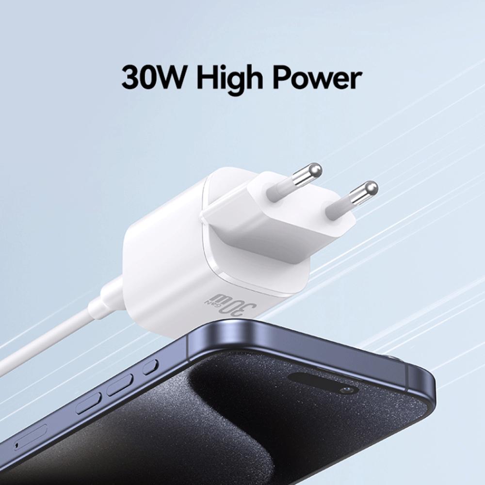 شارژر دیواری تایپ سی و یو اس بی 30 وات یوسامز CC254