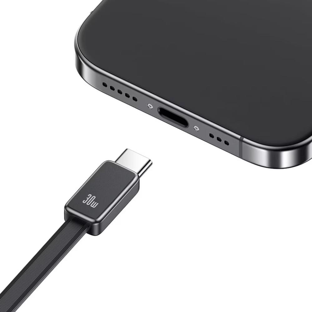 شارژر دیواری 30 وات Type-C و USB یوسامز با کابل تایپ سی CC296