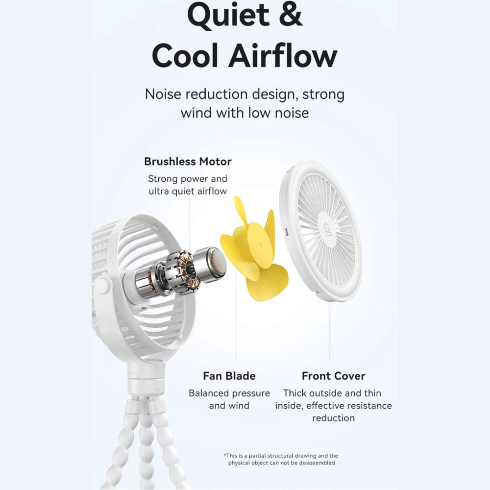 پنکه شارژی چند منظوره قابل حمل یوسامز ZB289