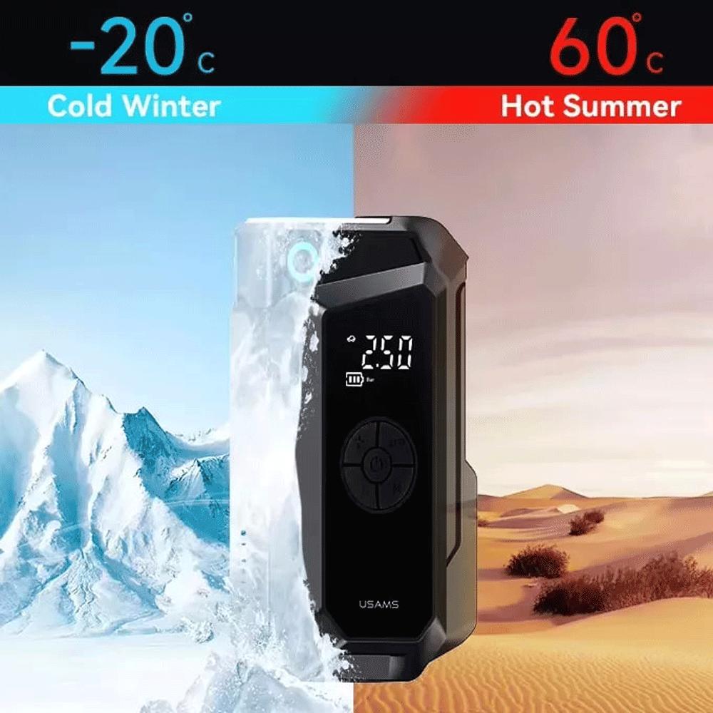 جامپ استارتر، پمپ باد و پاوربانک 8000 میلیآمپرساعت یوسامز ZB287