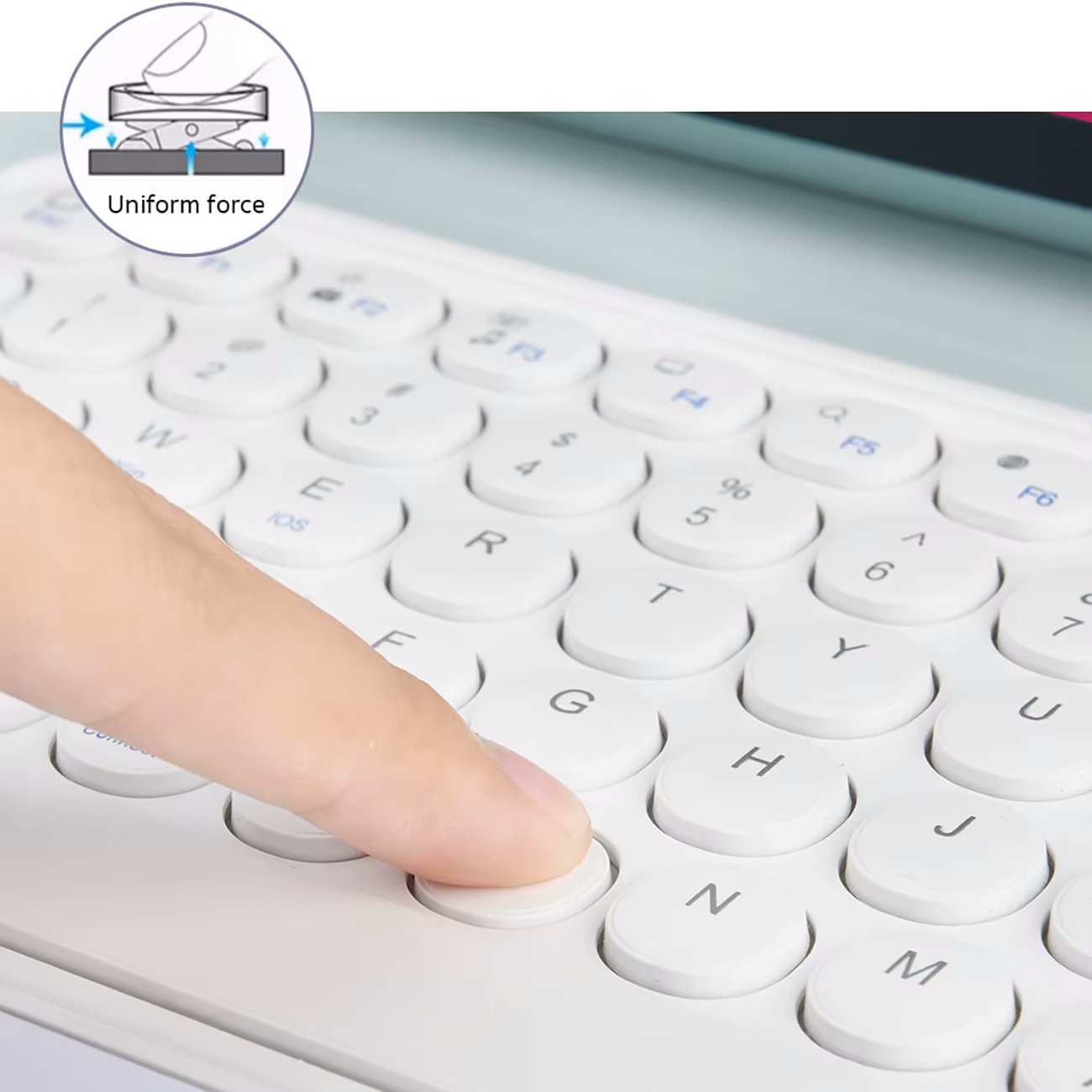 کیبورد بیسیم شارژی کوتسی 64001