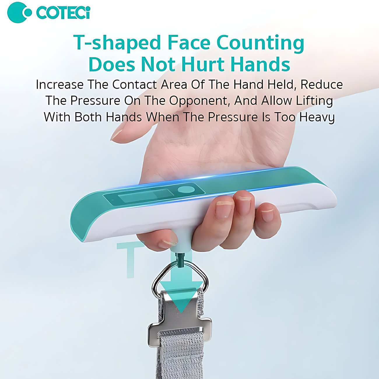 ترازوی دیجیتال قابل حمل 50 کیلوگرمی کوتسی TR-010