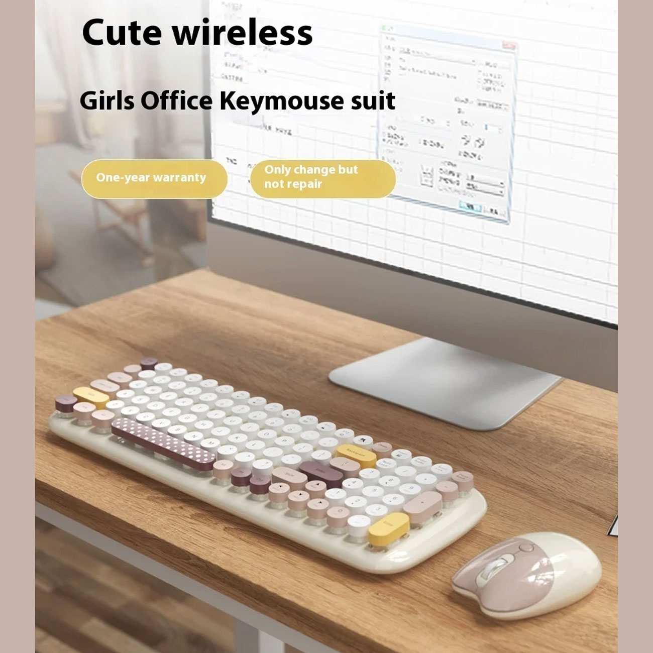 ست کیبورد و موس بی سیم کوتسی 84023