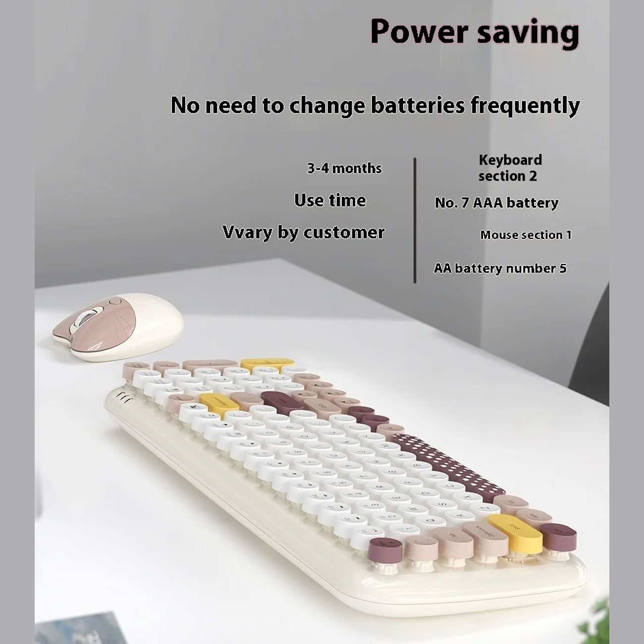 ست کیبورد و موس بی سیم کوتسی 84023