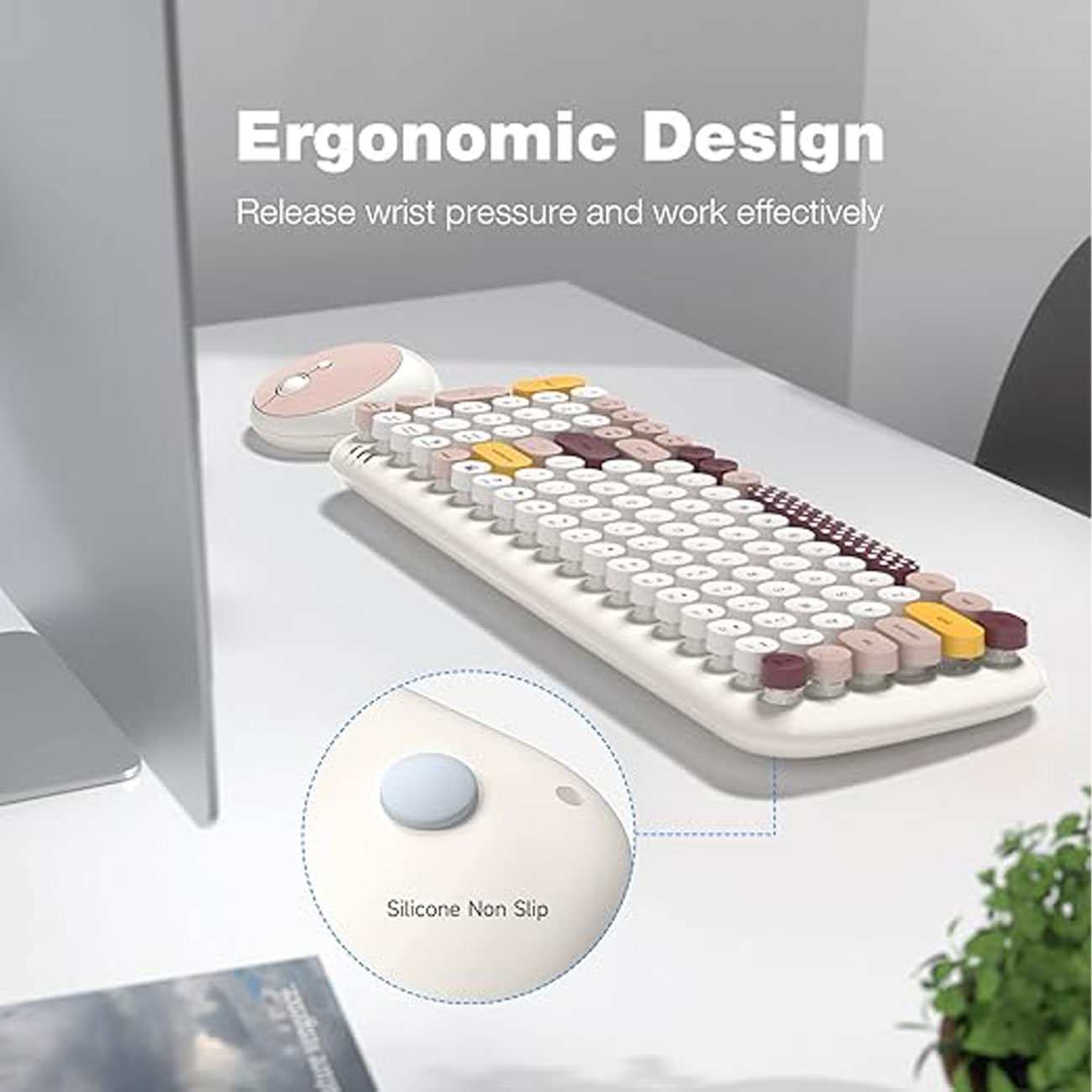 ست کیبورد و موس بی سیم کوتسی 84023