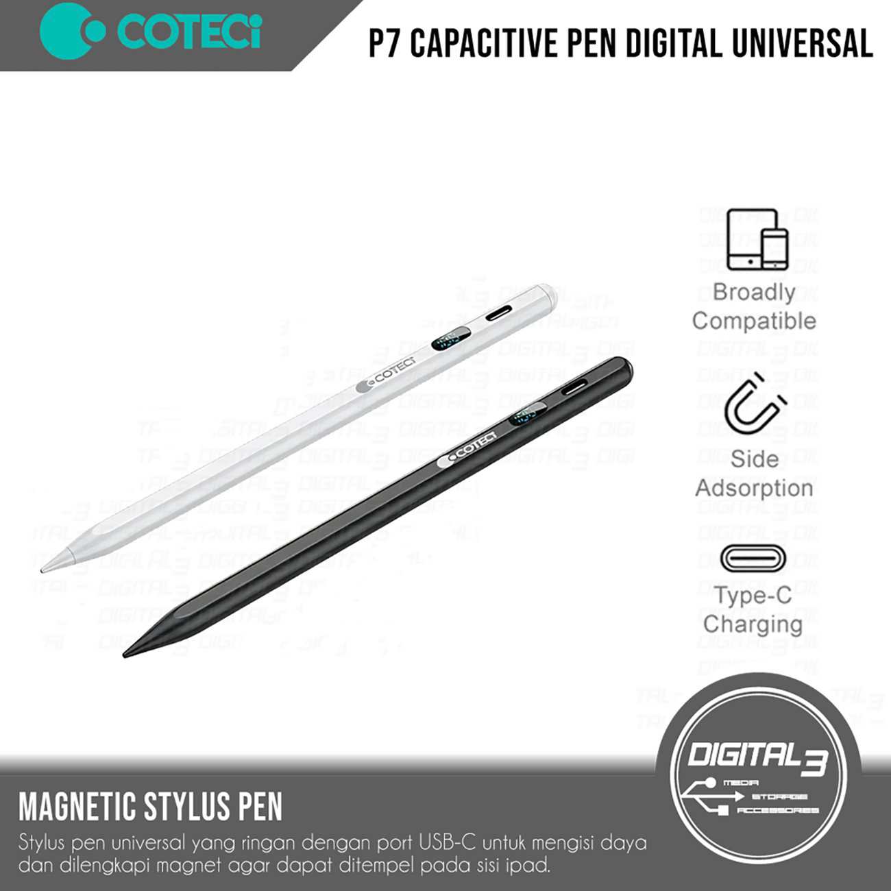 قلم لمسی دیجیتالی کوتسی iP-019