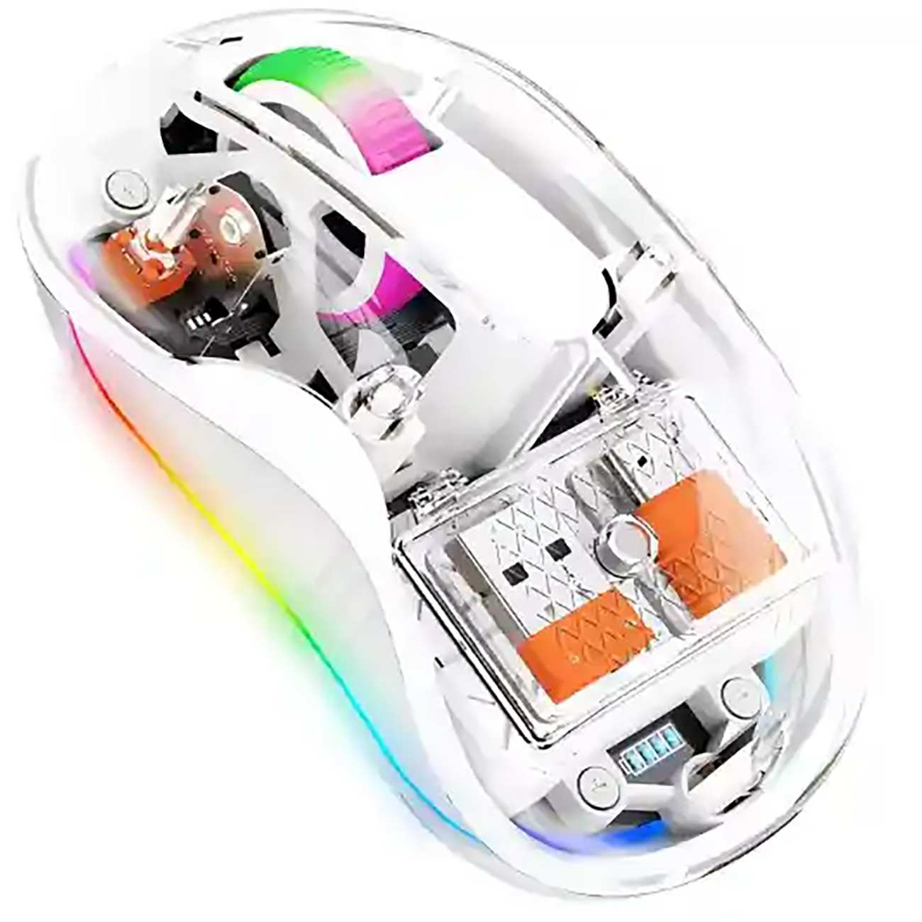 موس بیسیم سایلنت سه حالته طرح شفاف کوتسی OF-005