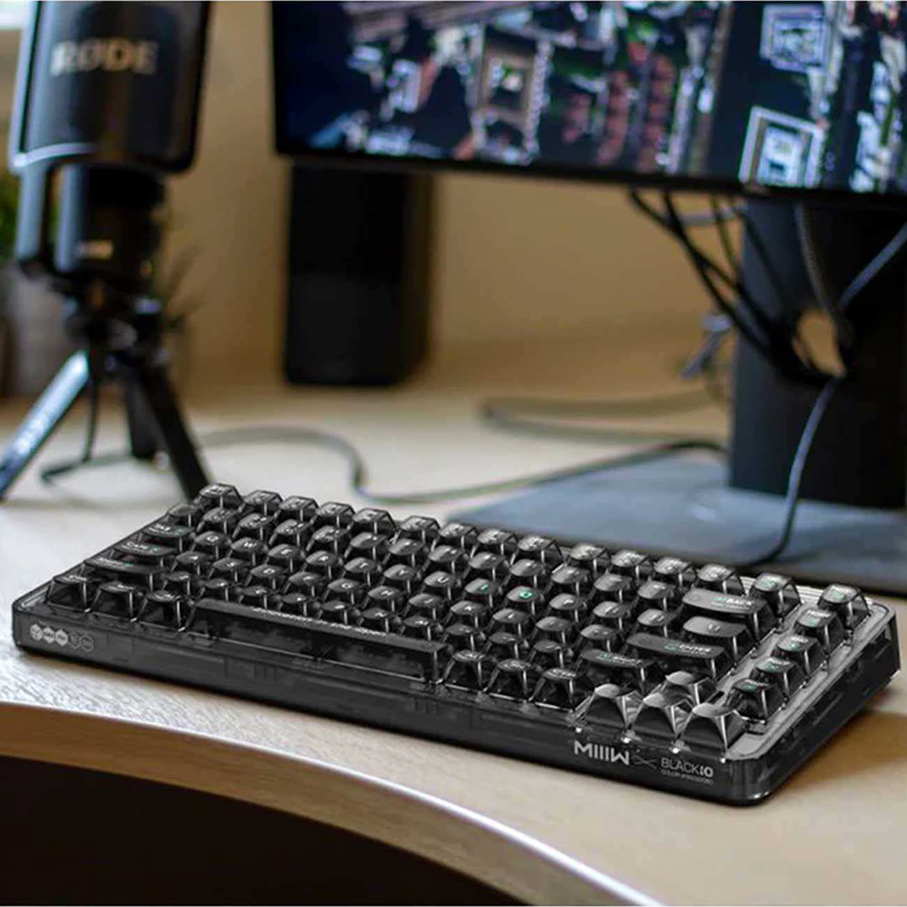 کیبورد گیمینگ مکانیکی بی سیم شارژی شیائومی MIIIW MWMKB04