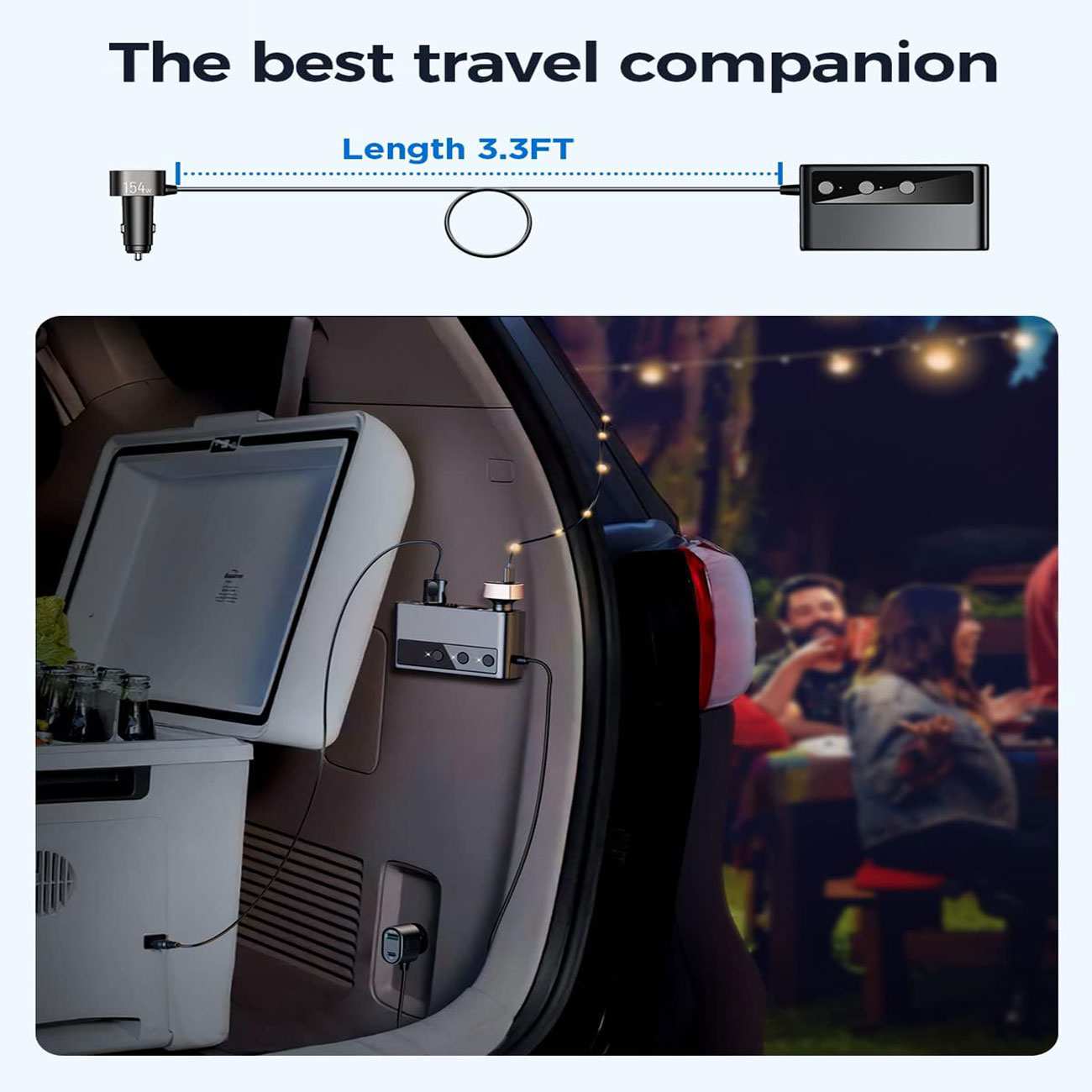 شارژر فندکی فست شارژ ماشین 210 وات تایپسی و یواسبی جویرم JR-CL06