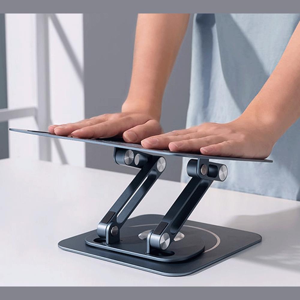 پایه لپ تاپ فلزی تاشو بیسوسBS-HP017