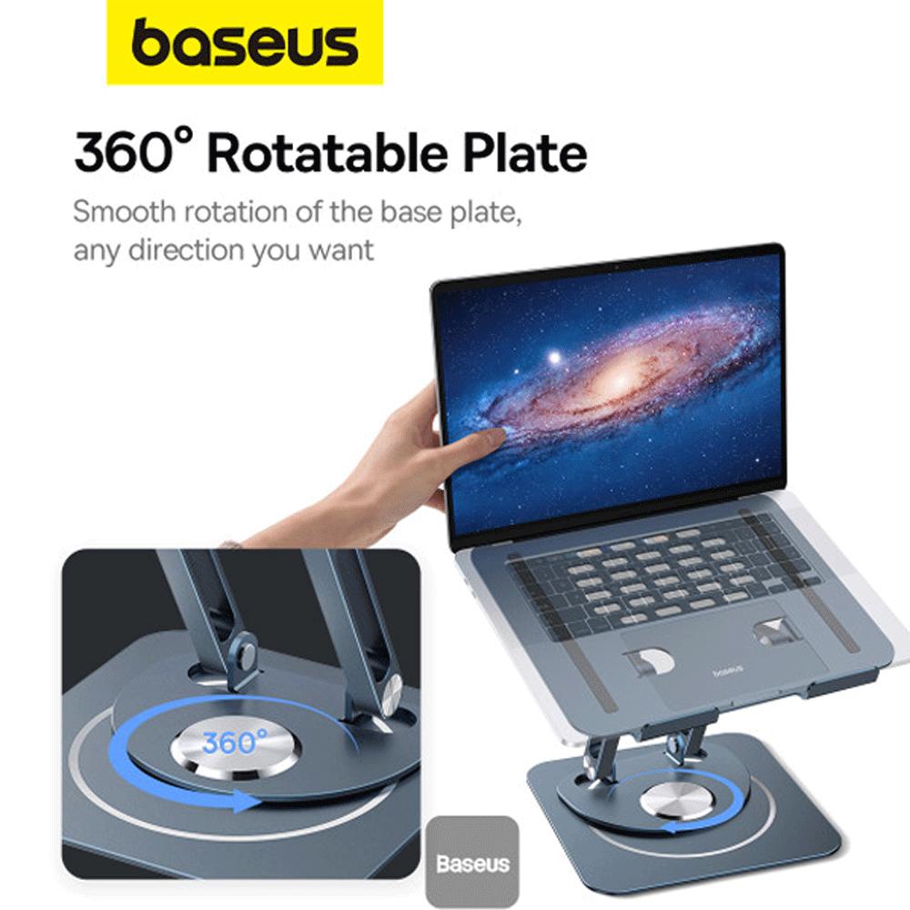 پایه لپ تاپ فلزی تاشو بیسوسBS-HP017