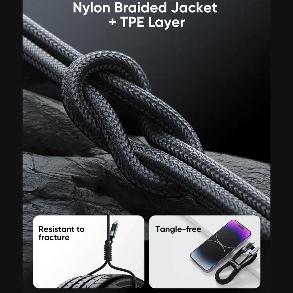 کابل USB به لایتنینگ 120 سانتیمتری جویروم S-AL012A16