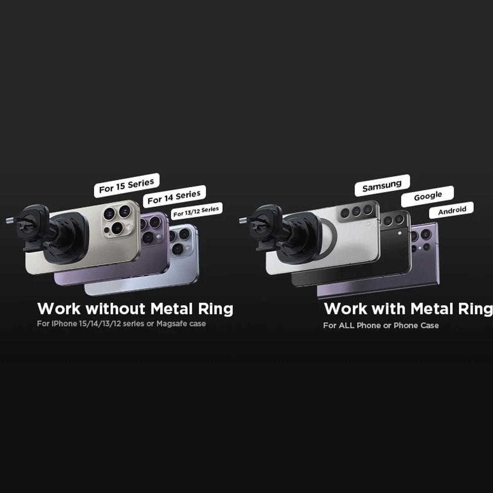 هولدر موبایل خودرو با شارژر بیسیم وایرلس جویروم JR-ZS388