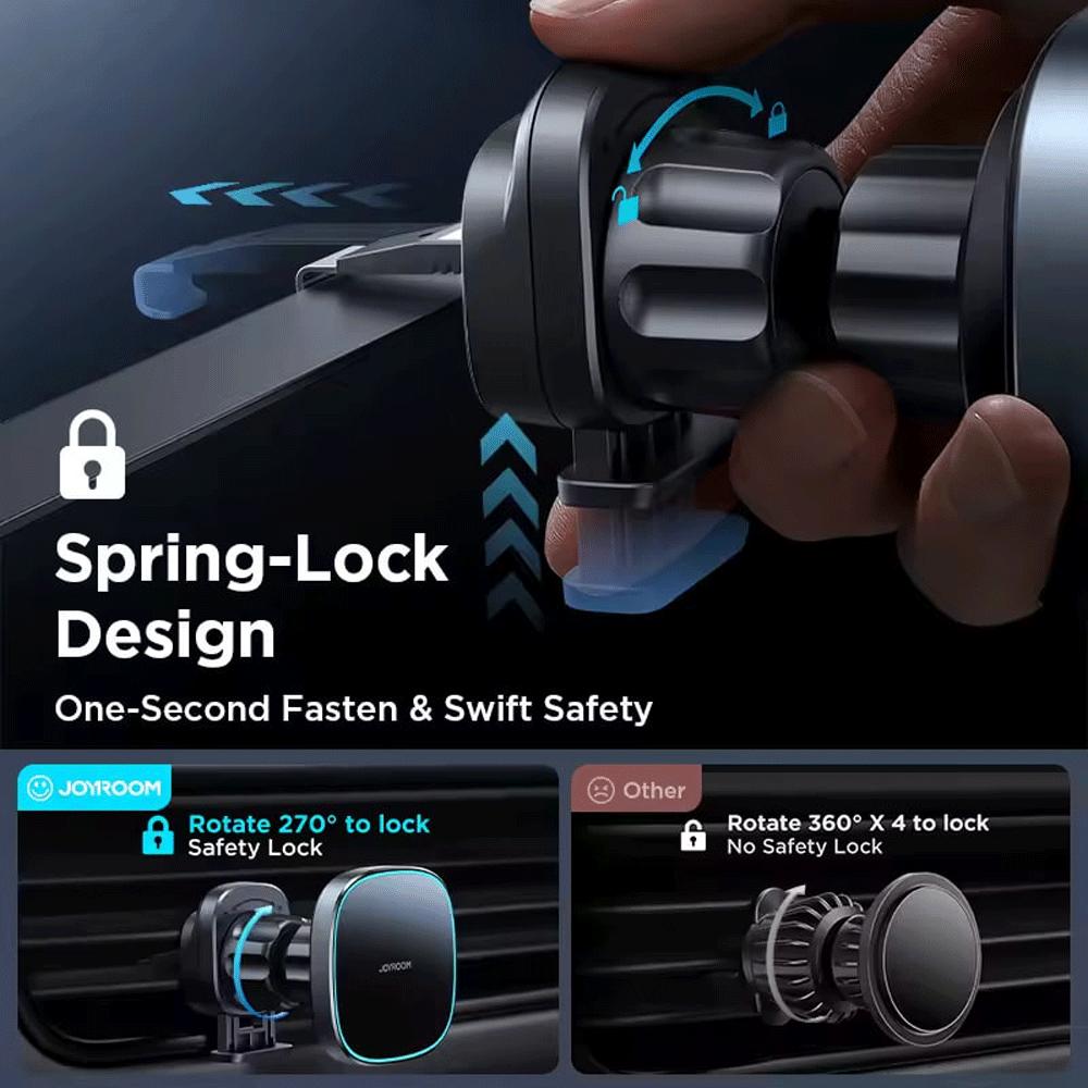 هولدر موبایل خودرو با شارژر بیسیم وایرلس جویروم JR-ZS388
