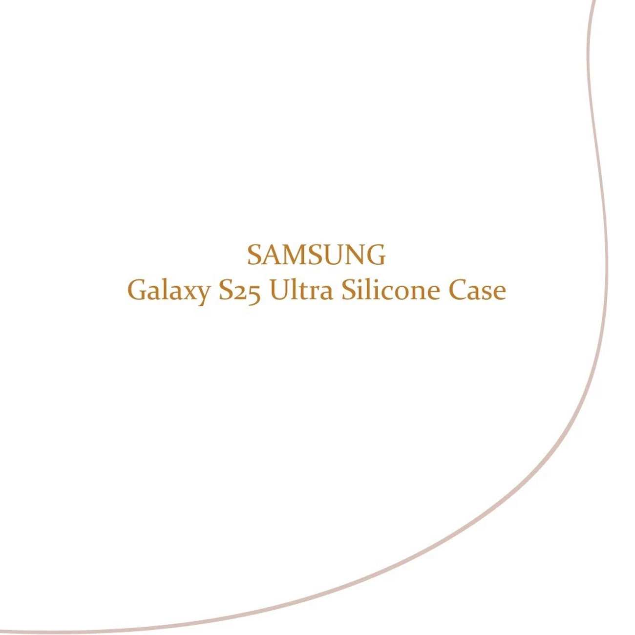 قاب سیلیکونی اصلی سامسونگ Galaxy S25 Ultra مدل EF-PS938