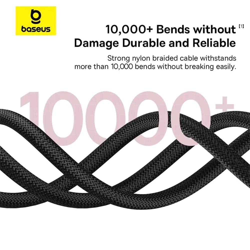 کابل Type-C به لایتنینگ 20 وات دو متری بیسوس CB000123