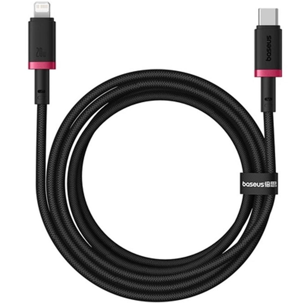 کابل Type-C به لایتنینگ 20 وات دو متری بیسوس CB000123