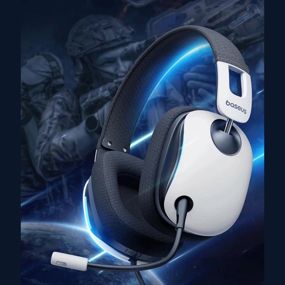 هدست و هدفون سیمی گیمینگ جک 3.5 میلیمتری بیسوس GoPlay 1 Max