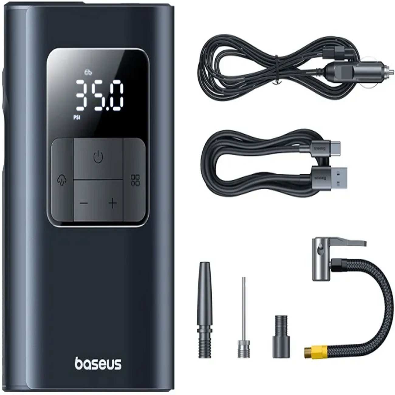 پمپ باد شارژی، چراغ قوه و پاوربانک بیسوس VA1 BS-CG034