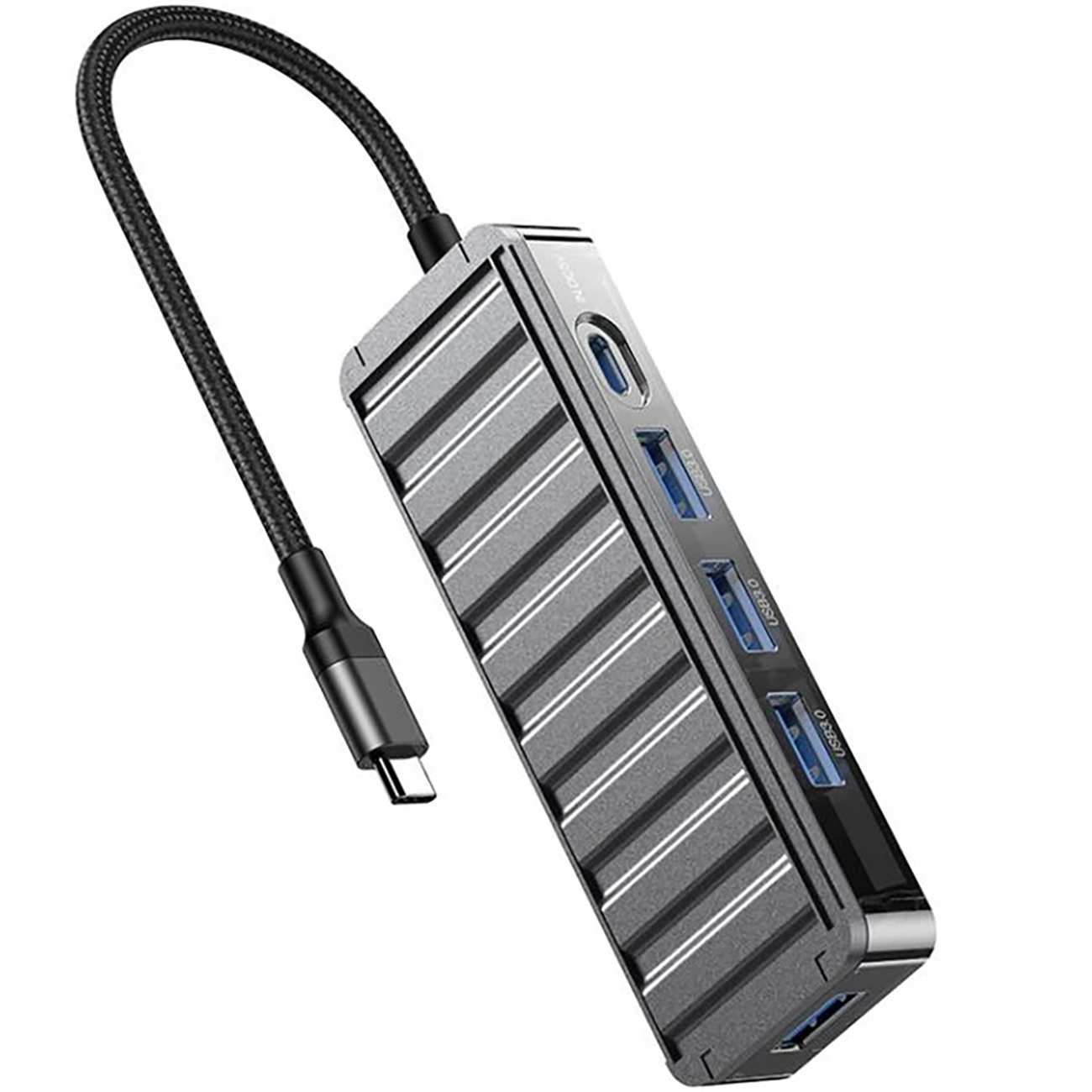 هاب 5 پورت تایپ سی ایکس او HUB015