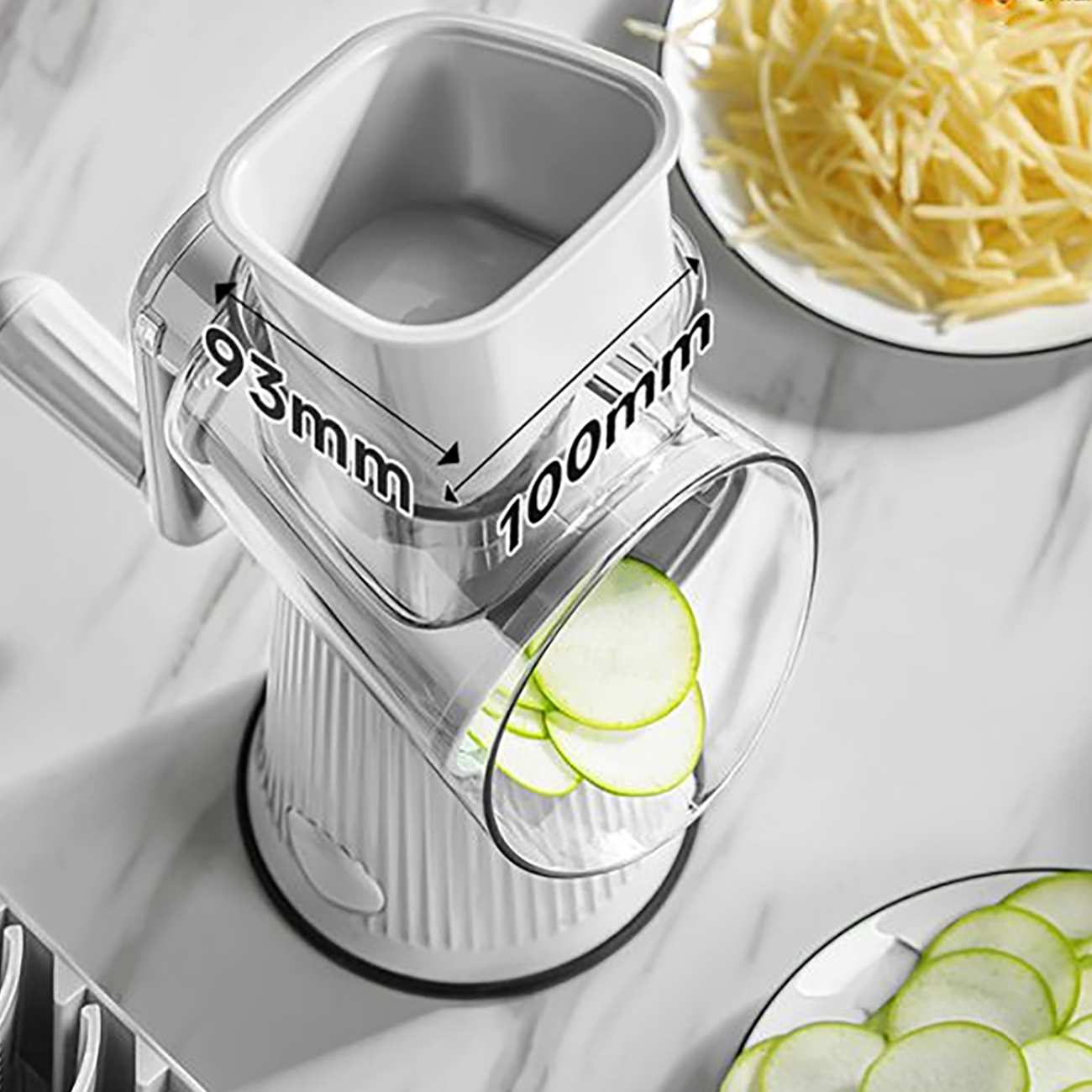 خرد کن و رنده دستی میوه و سبزیجات استوانهای چند منظوره شیائومی A550