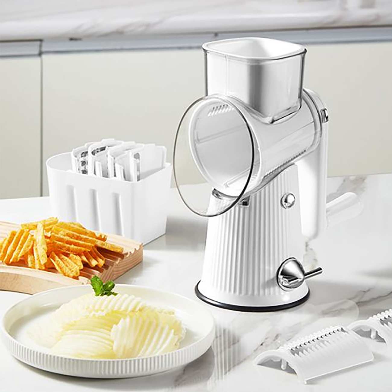 خرد کن و رنده دستی میوه و سبزیجات استوانهای چند منظوره شیائومی A550