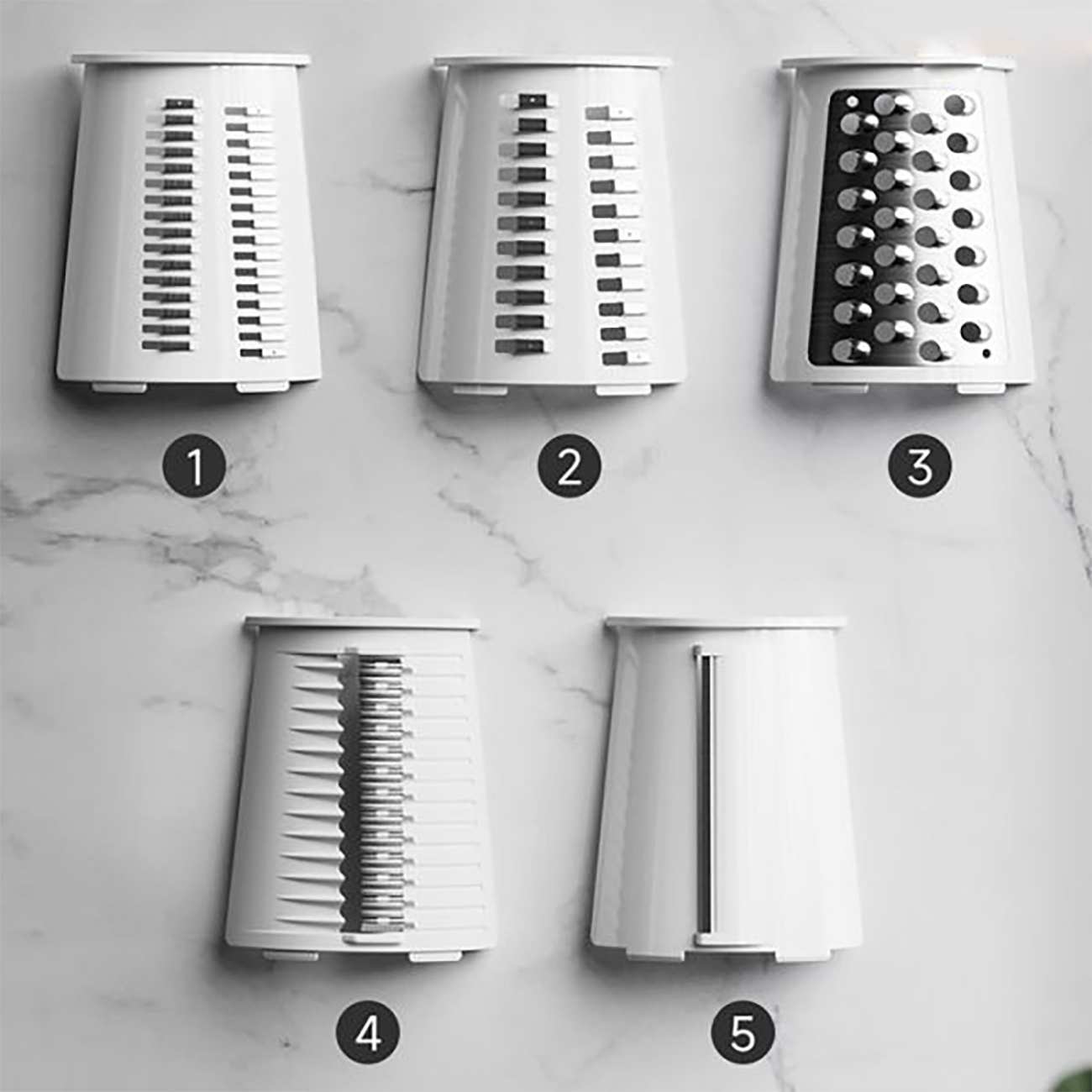 خرد کن و رنده دستی میوه و سبزیجات استوانهای چند منظوره شیائومی A550