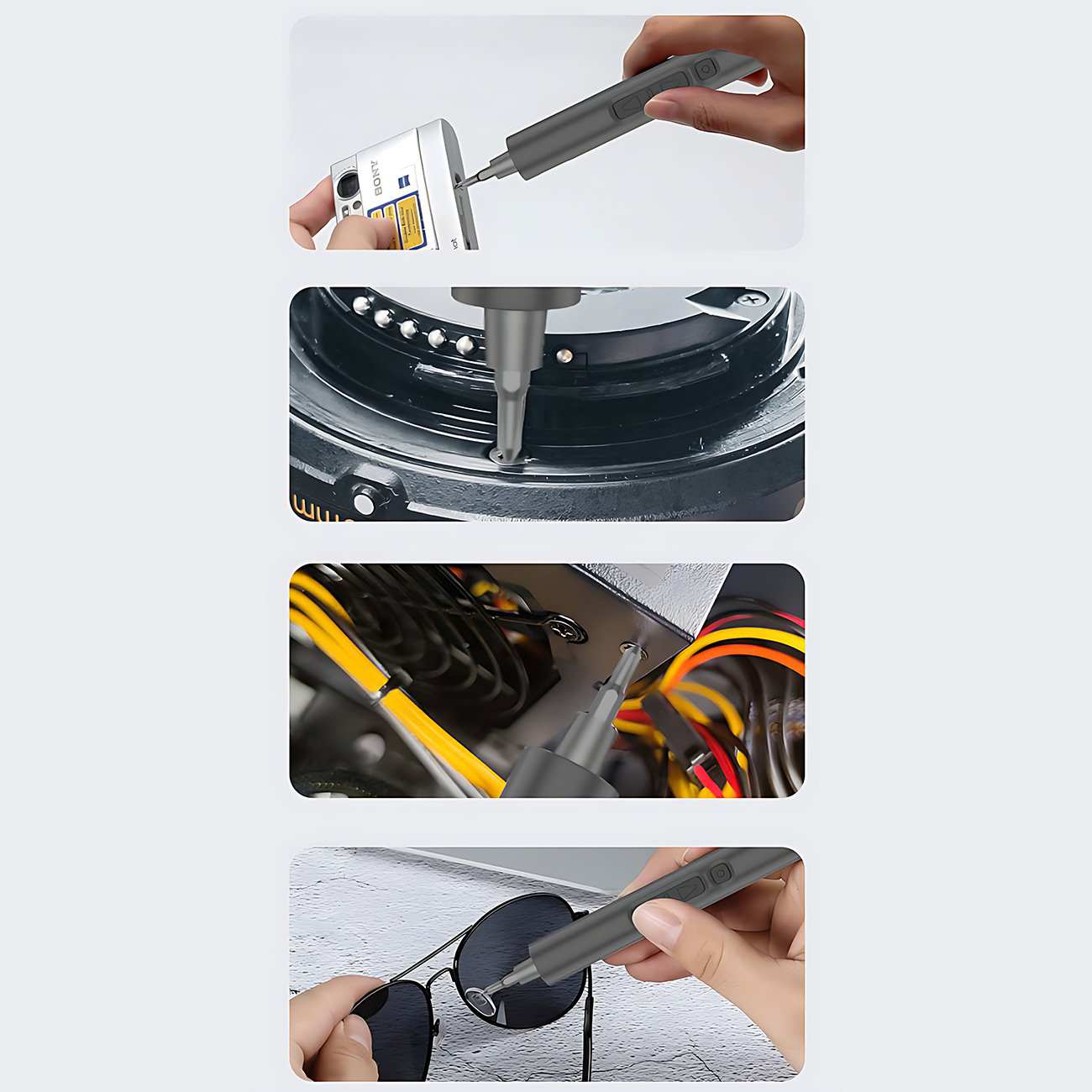 کیت پیچ گوشتی شارژی 28 تکه PRECISION